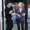 Exclusif - Harry Styles et sa compagne Nadine Leopold sont allés chez Frozen Yogurt à Beverly Hills, le 4 février 2015