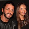Nabilla Benattia et son compagnon Thomas Vergara font la fête au Nice Club de Dour en Belgique, le 8 novembre 2013.