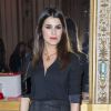 Exclusif - Karine Ferri - 40 ans de la maison Poiray au profit de l'association Mécénat Chirurgie Cardiaque à la Fondation Mona Bismarck à Paris le 12 février 2015.