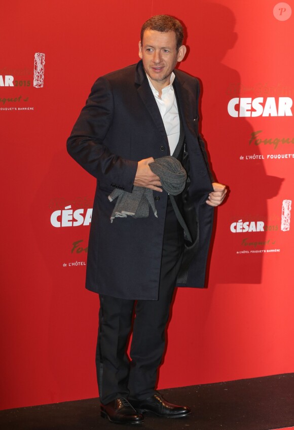 Dany Boon - Photocall au Fouquet's lors de la 40e cérémonie des César à Paris. Le 20 février 2015
