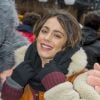 Martina Stoessel - La troupe de Violetta visite le parc d'attraction Disneyland Paris à Marne-la-Vallée le 17 février 2015.