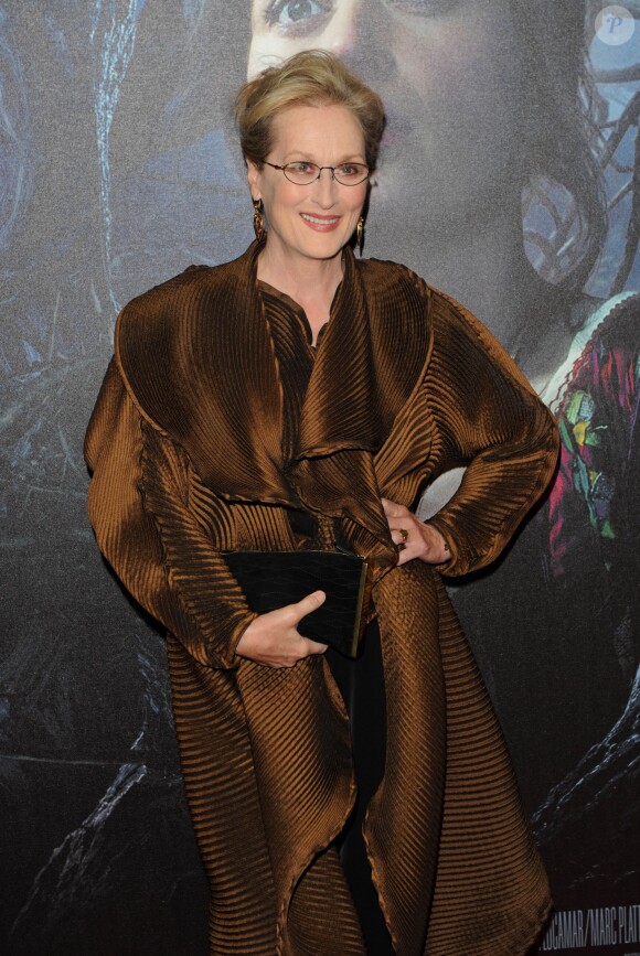 Meryl Streep à la première de "Into The Woods" au cinéma "Curzon" à Mayfair à Londres, le 7 janvier 2015