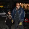 Kim Kardashian et Kanye West ont dîné au restaurant Hakkasan, le soir des Brit Awards 2015. Londres, le 25 février 2015.