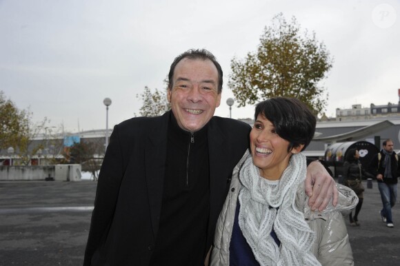 Pascal Brunner et Valerie Barouille - Noel de la Fondation Assistance aux Animaux Paris, le 24 Novembre 201224/11/2012 - Paris