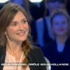 Camille Chamoux, invitée dans Salut les Terriens ! sur Canal+, le samedi 28 février 2015.