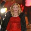 Madonna à Milan pour enregsitrer l'émission "Che Tempo Che Fa", le 2er mars 2015.