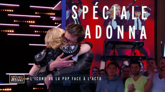Madonna au Grand Journal : En larmes et en live...