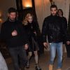 Madonna quitte l'hôtel Meurice à Paris le 2 mars 2015.