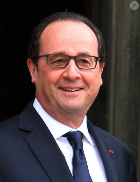 François Hollande au palais de l'Elysée à Paris, le 24 février 2015.