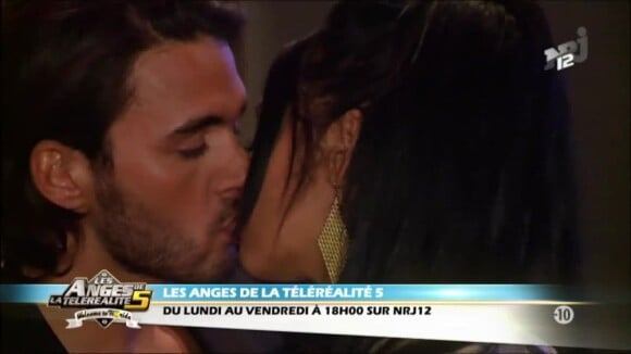 Nabilla et Thomas partagent leur premier baiser dans Les Anges de la télé-réalité 5 sur NRJ 12