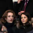  Jean et Jessica Sarkozy- People au quart de finale de la Coupe de France de football entre le PSG et l'AS Monaco (2-0) au Parc des Princes &agrave; Paris le 4 mars 2015. 