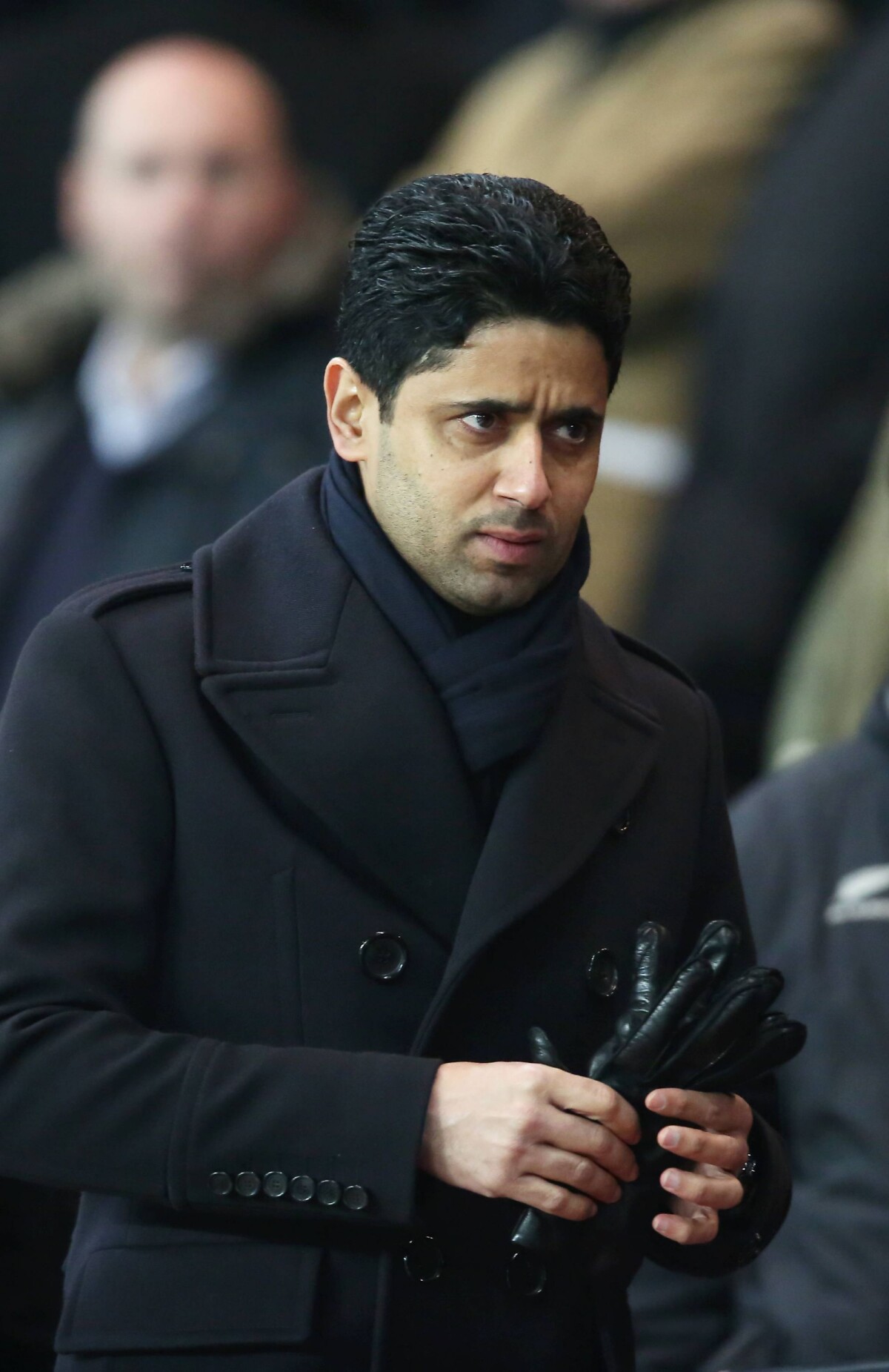 Photo Nasser Al Khelaïfi People au quart de finale de la Coupe de France de football entre
