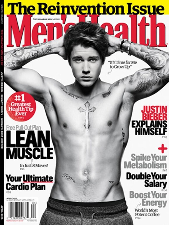 Retrouvez l'intégralité de l'interview de Justin Bieber dans le numéro de Men's Health en kiosque au mois d'avril 2015.
