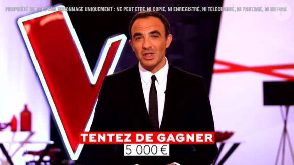 Hiba Tawaji face à Nög dans The Voice 4, le 7 mars 2015 sur TF1.