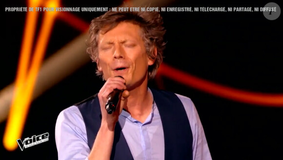 Hiba Tawaji face à Nög dans The Voice 4, le 7 mars 2015 sur TF1.