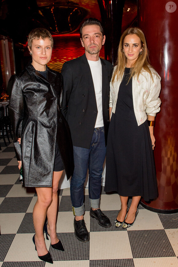 Olympia Scarry, Peter et Alexia Niedzielski - Aftershow Christian Dior lors de l'inauguration de la discothèque Les Bains Douches à Paris. Le 6 mars 2015. 