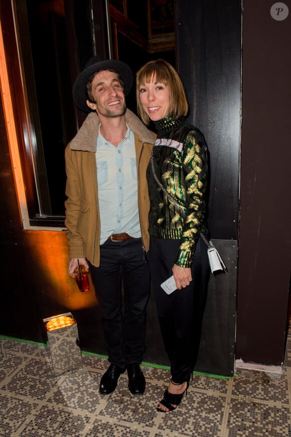 Benjamin Pech et Mathilde Favier-Meyer - Aftershow Christian Dior lors de l'inauguration de la discothèque Les Bains Douches à Paris. Le 6 mars 2015. 