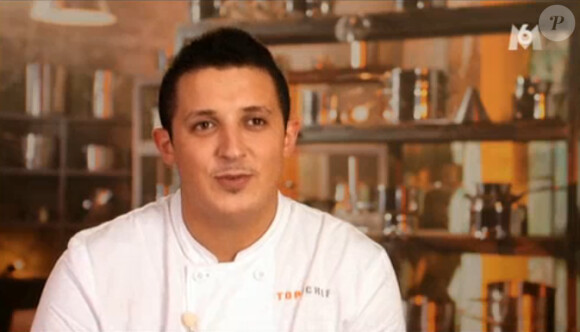 Adel, candidat de Top Chef 2015, dans la bande-annonce de l'émission du lundi 9 mars 2015 sur M6.