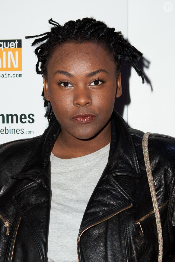 Yseult assiste à la cérémonie des GAFA de la Femme africaine de l'année, qui se tenait au Seven Spirit, à Paris, le samedi 7 mars 2015.