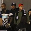 Tyga dans les coulisses du Forum à Inglewood, lors du concert de la tournée "Between the Sheets" avec Chris Brown et Trey Songz. Inglewood, Los Angeles, le 8 mars 2015.