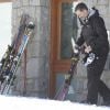 Le roi Felipe VI d'Espagne au ski à Baqueira Beret le 8 mars 2015
