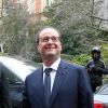 Le président de la République François Hollande, en visite au groupe numérique français Webedia à Paris, le 10 mars 2015.