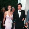 Hugh Grant et Elizabeth Hurley lors du Festival de Cannes 1995