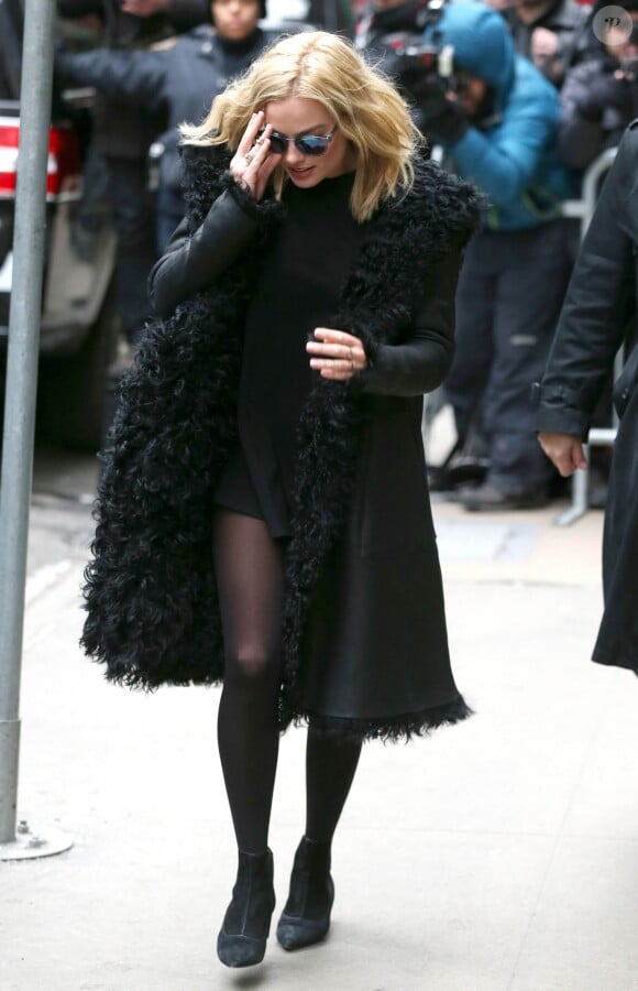 Margot Robbie à New York, le 26 février 2015.