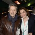  Antoine de Caunes et sa femme Daphn&eacute; Roulier au Prix de la Closerie des Lilas 2014 &agrave; Paris, le 8 avril 2014. 