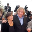  Sylvie Pialat et G&eacute;rard Depardieu lors du Festival de Cannes 2007 