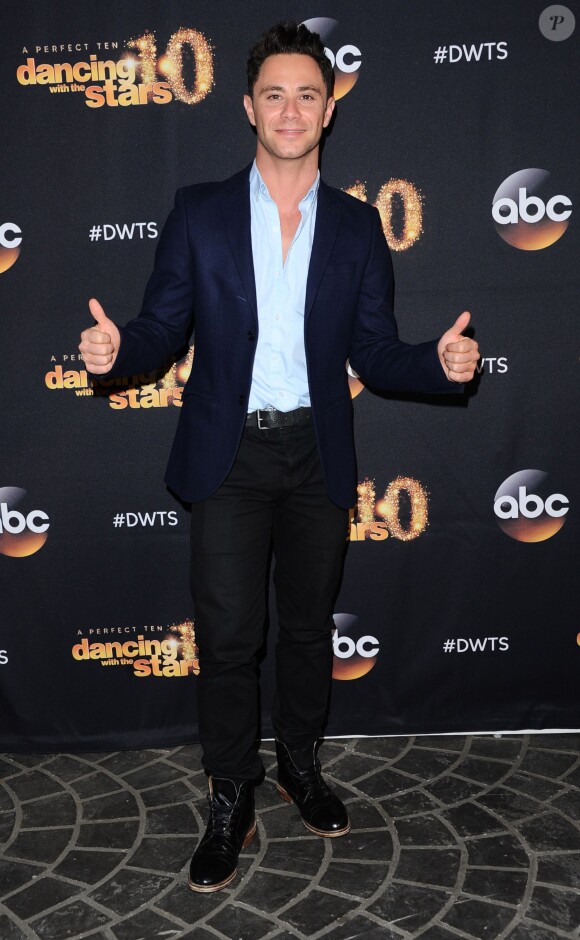 Sacha Barber  à la soirée Dancing with the Stars pour la première de la vingtième saison à Los Angeles, le 16 mars 2015.