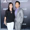 Daniel Dae Kim et sa femme Mia - Avant-première du film Divergente 2 : L'Insurrection, à New York le 16 mars 2015