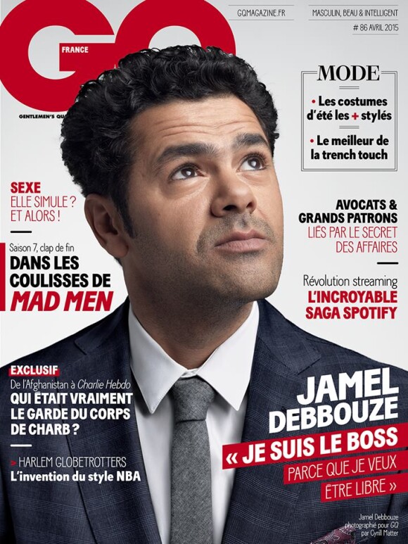Le magazine GQ du mois d'avril 2015