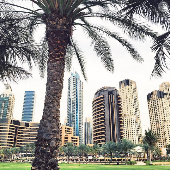 Caroline Receveur : ses vacances à Dubaï en mars 2015