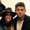 Capucine Anav et Rayane Bensetti dans les loges de TPMP, le 18 mars 2015.