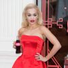 Rita Ora marque les 100 ans de la bouteille Coca-Cola au Coca-Cola Contour Centenary Bar. Londres, le 19 mars 2015.