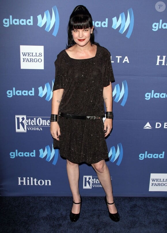 Pauley Perrette lors de la 26ème cérémonie des GLAAD Media Awards à Beverly Hills, le 21 mars 2015. 