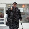 Tracy Morgan, photographié ici le 1er mars 2015 dans le New Jersey, remarche désormais avec l'aide d'une canne, après son terrible accident de juin 2014.