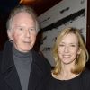 Exclusif - Jacques Drucker avec sa fille Léa Drucker assistent à la projection privée du téléfilm Au nom des fils au cinéma Club de l'Etoile à Paris le 11 mars 2015.