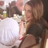 La reine Rania de Jordanie organisait le 21 mars 2015 un déjeuner à l'occasion de la Fête des mères, invitant des pensionnaires de maisons de retraite.