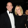 Zara Phillips et Mike Tindall, très chic, fêtaient le 25 mars 2015 la fin du Tournoi des VI Nations au club privé Annabel's, à Londres, à l'occasion d'un dîner VIP.