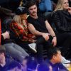 Zac Efron et sa petite amie Sami Miro au match des Lakers à Oklahoma City, le 19 décembre 2014.