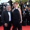 Périco Légasse et Natacha Polony au Palais des Festivals  à Cannes, le 24 mai 2014
