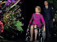 Mathilde de Belgique : Fashionista en fauteuil roulant, elle éblouit encore !