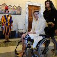  Philippe et Mathilde de Belgique étaient en visite officielle au Vatican le 9 mars 2015 
