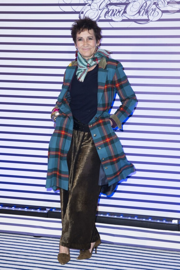 Caroline Loeb - Vernissage de l'exposition "Jean Paul Gaultier" au Grand Palais à Paris, le 30 mars 2015.