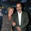 Gérard Hernandez et sa femme Micheline - Générale du spectacle de Thierry Mugler au théâtre Comedia, intitule "Mugler Follies". A Paris, le 18 décembre 2013.