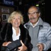 Gérard Hernandez et sa femme Micheline - 200e représentation de la pièce Inconnu a cette adresse au théâtre Antoine à Paris le 25 février 2013.