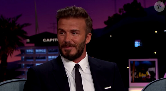 David Beckham, invité de James Corden et de son Late Late Show du 30 mars 2015