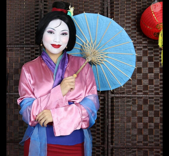 Promise Tamang sur Instagram se transforme en Mulan 